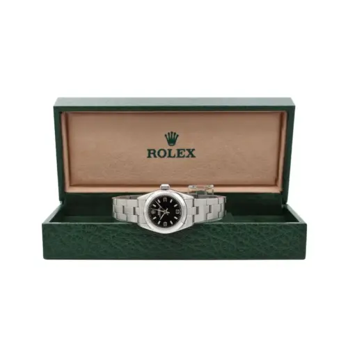 Rolex Oyster Perpetual ref. 67180 - Black 3-6-9 Dial - Oyster Bracelet - prezzo 2890 euro
