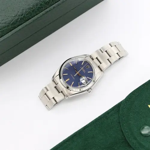 Rolex Precision Date ref. 6694 Blue Dial (Golden Indexes) Oyster bracelet - prezzo 3690 euro